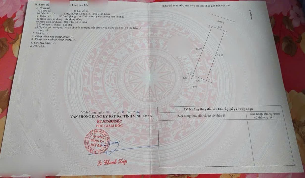 Đất nền KDC Minh Linh, Vĩnh Long 90m² giá 700 triệu - Cần bán gấp!