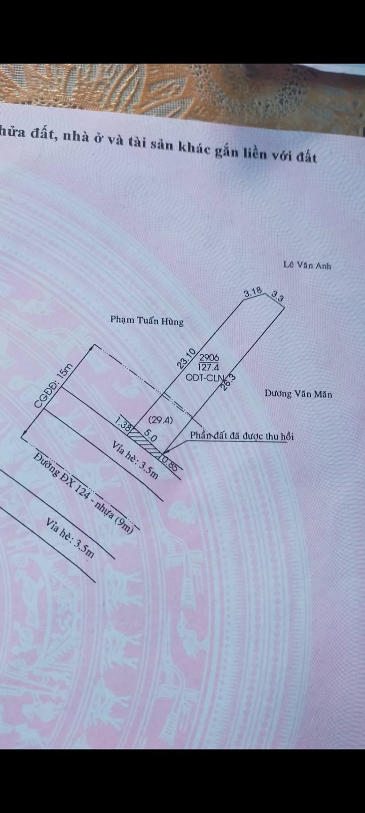 Đất mặt tiền Mạc Đĩnh Chi, Tân An, Thủ Dầu Một 130m² giá 2.25 tỷ - Đầu tư sinh lời ngay!