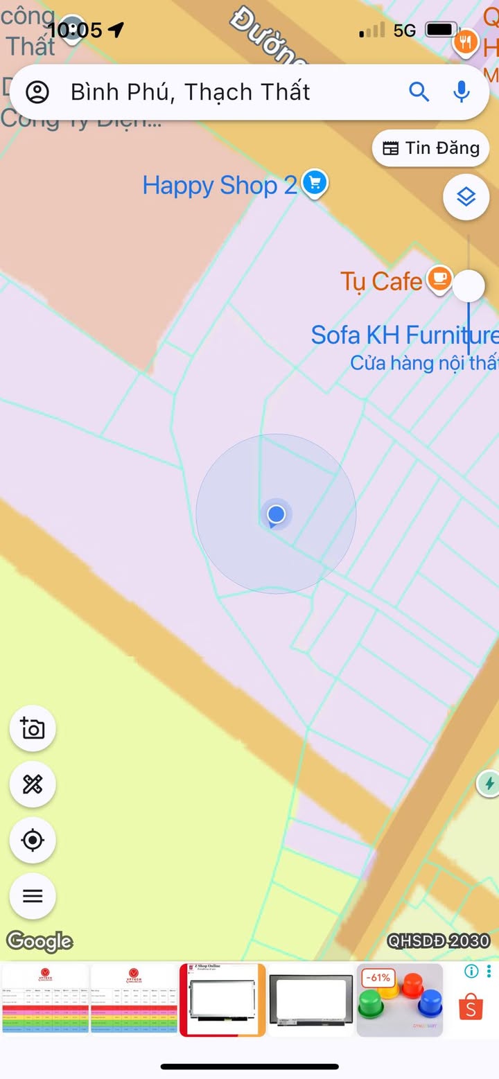 Đất nền Bình Phú, Thạch Thất 200m² giá 1x triệu - Gần trục chính, tiện xây dựng!