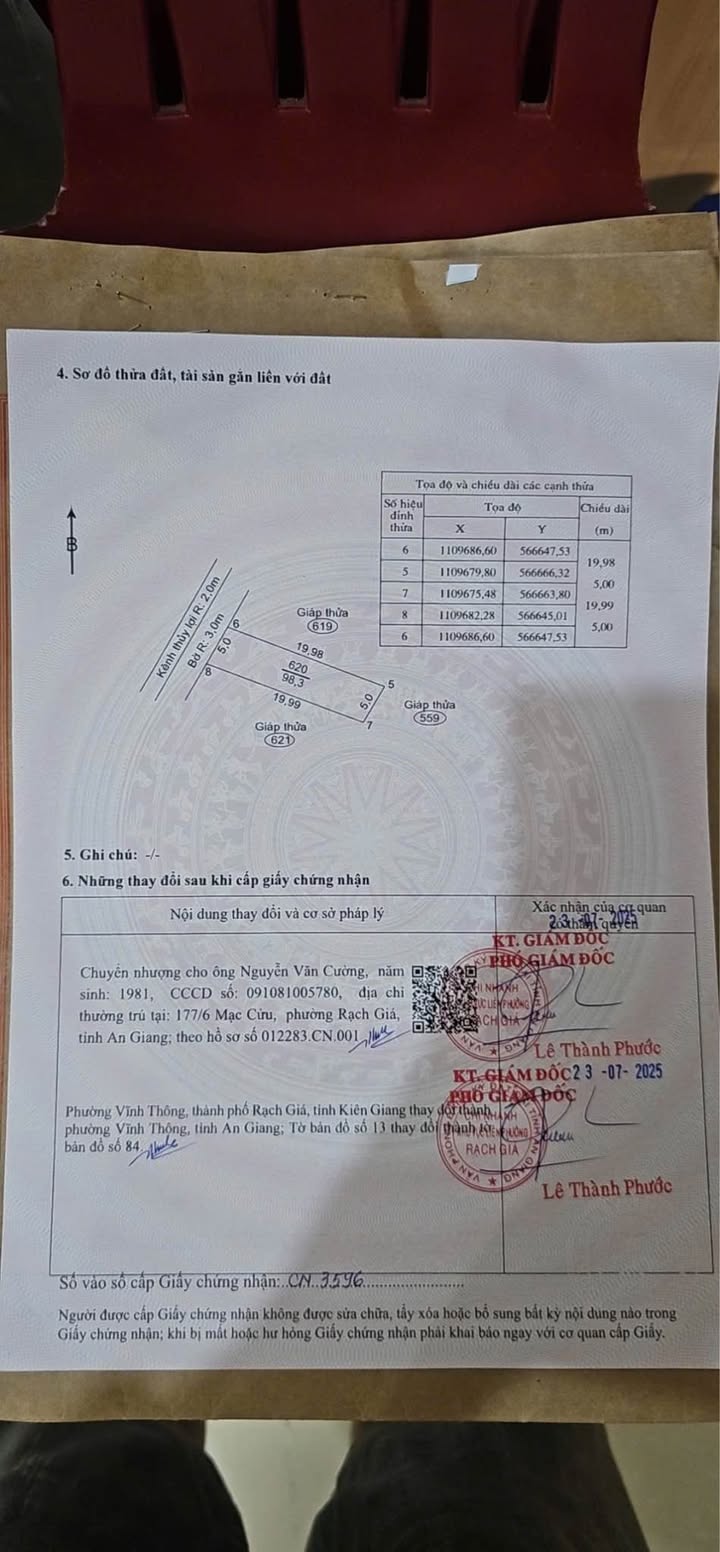 Đất nền hẻm 1192 đường 30.4, phường Vĩnh Thông 100m² giá 550 triệu - Đầu tư sinh lời ngay!