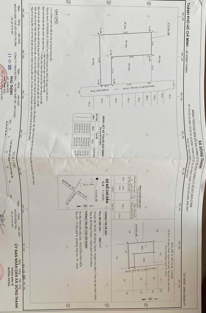 Đất nền khu dân cư Đông Thạnh, Hóc Môn 560m² giá 6.5 tỷ - Pháp lý rõ ràng, sẵn sàng chuyển nhượng!