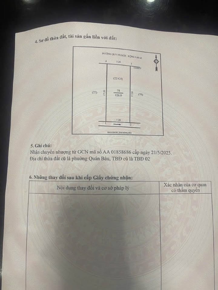 Lô đất 126m² đường Ngô Gia Tự, Quán Bàu, TP Vinh giá 7 tỷ - Vị trí đẹp, giao thông thuận lợi