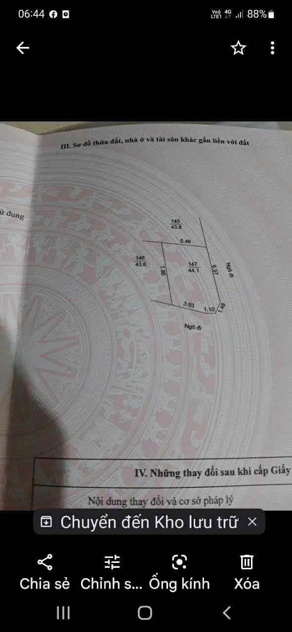 Đất nền Bảo Thái, Tân Hưng 44m² giá chỉ 600 triệu - Sổ hồng chính chủ!