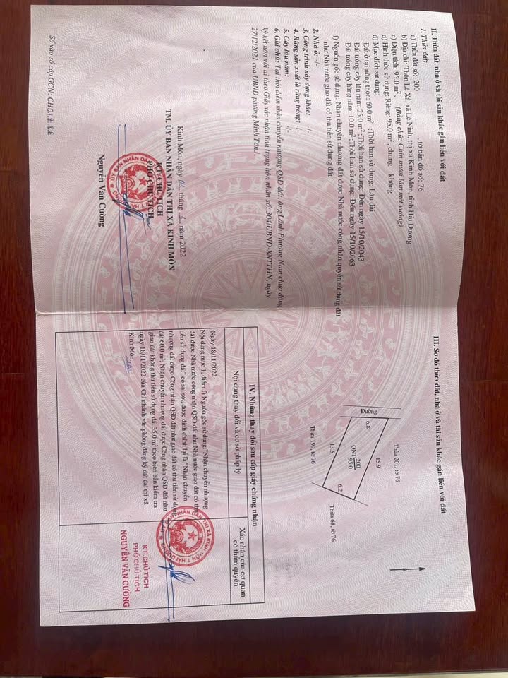 Bán đất tại Lê Xá, Lê Ninh, Kinh Môn 100m² - Tiềm năng tăng giá lớn!