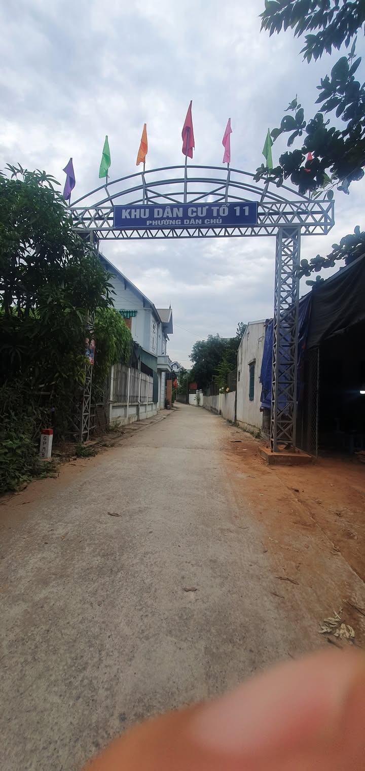 Đất nền Dân Chủ Hòa Bình 206m² giá 1 tỷ - Pháp lý rõ ràng, sẵn sàng giao dịch!