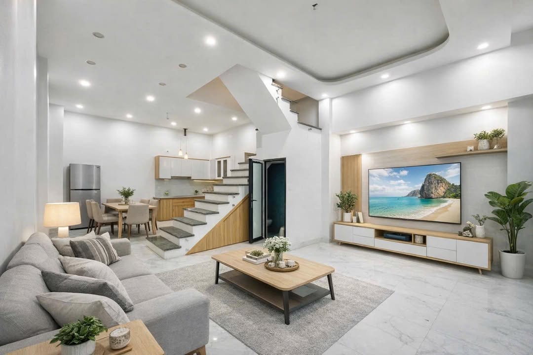 Nhà 3 tầng mới xây tại Phú Sơn, Thanh Hóa 43m² giá 2 tỷ - Sẵn sàng vào ở!