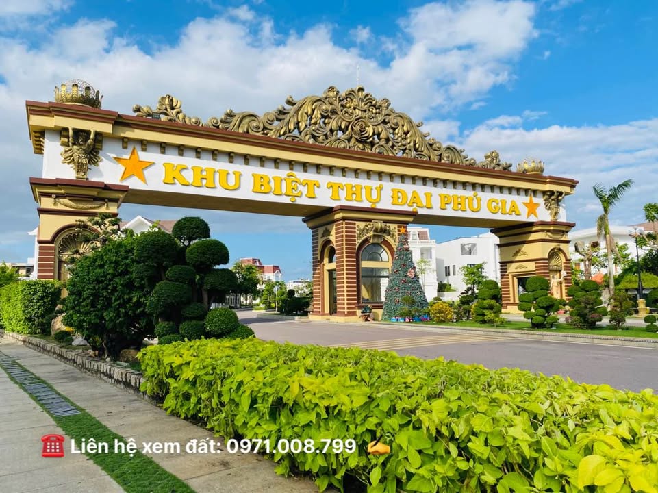 Townhouse lô góc Khu Biệt thự Đại Phú Gia 509m² - Sổ hồng chính chủ, giá thỏa thuận!