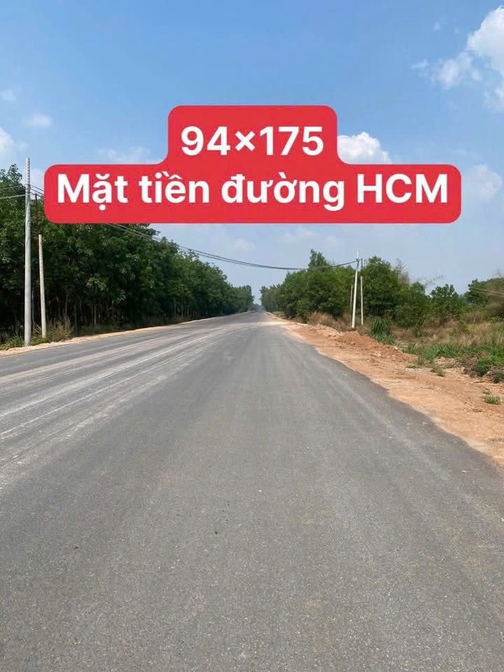 Đất mặt tiền đường Hồ Chí Minh, Trừ Văn Thố, Bàu Bàng 16.450m² - Cơ hội đầu tư sinh lời!