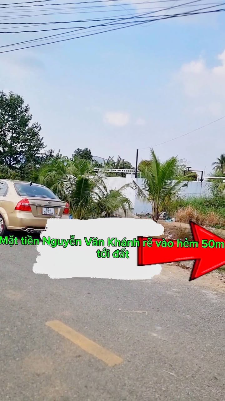 Đất nền 115,8m² tại Phường 7, TP Tân An - Giá chỉ 650 triệu, không gian yên tĩnh!