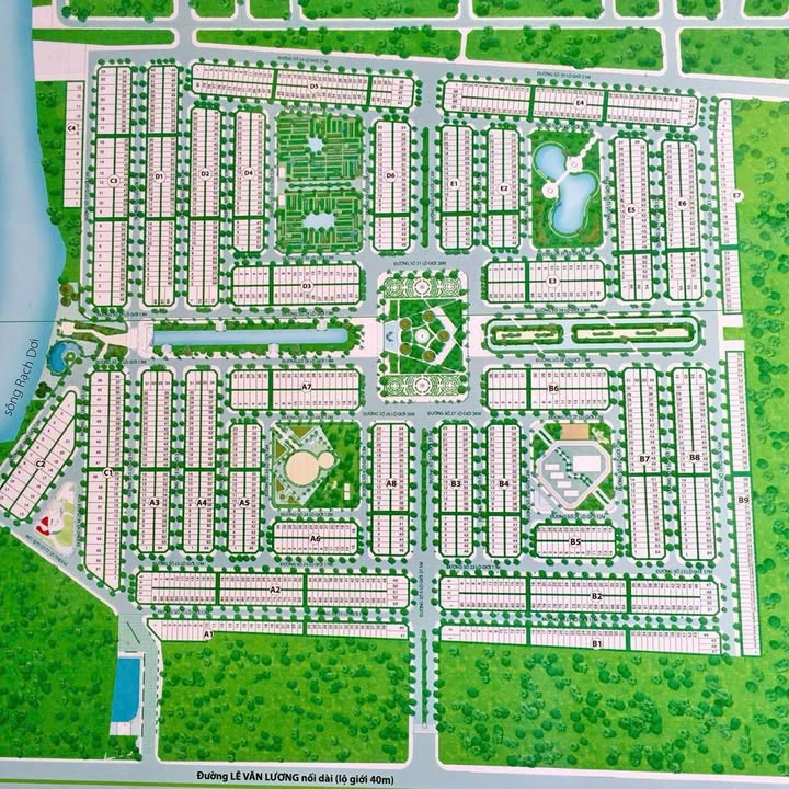 Đất nền Sài Gòn Village Long Hậu 80m² giá 2.05 tỷ - Cơ hội đầu tư tuyệt vời!
