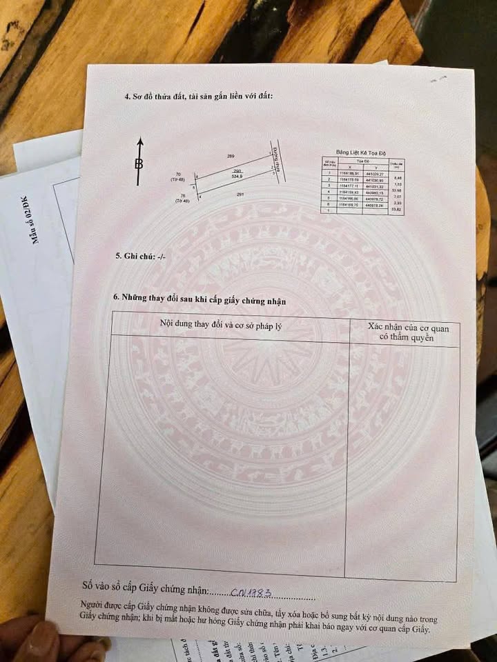 Đất nền Kim Long, Châu Đức 520m² giá 750 triệu - Đường nhựa 6m rộng rãi