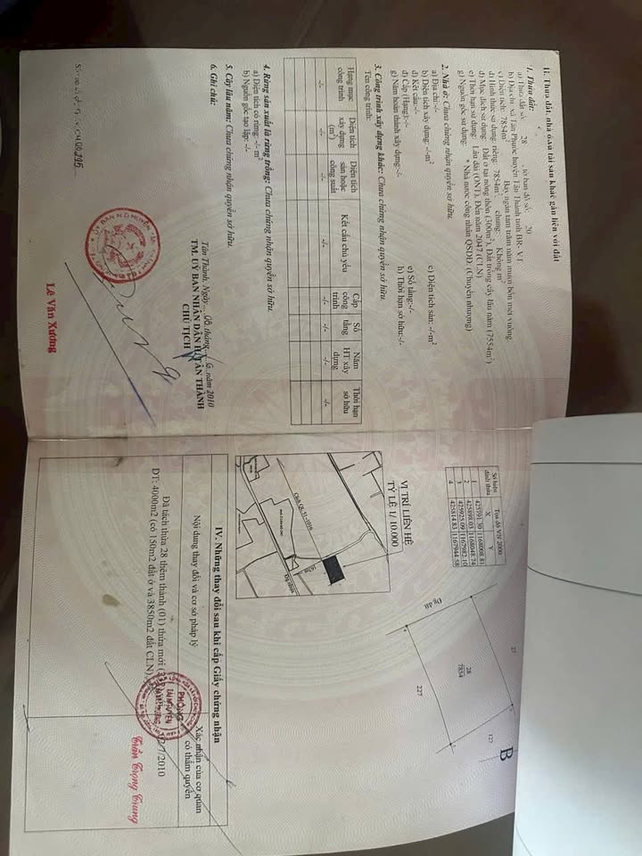 Đất nền Phường Tân Phước, Bà Rịa - Vũng Tàu 7584m² - Cơ hội đầu tư hấp dẫn!