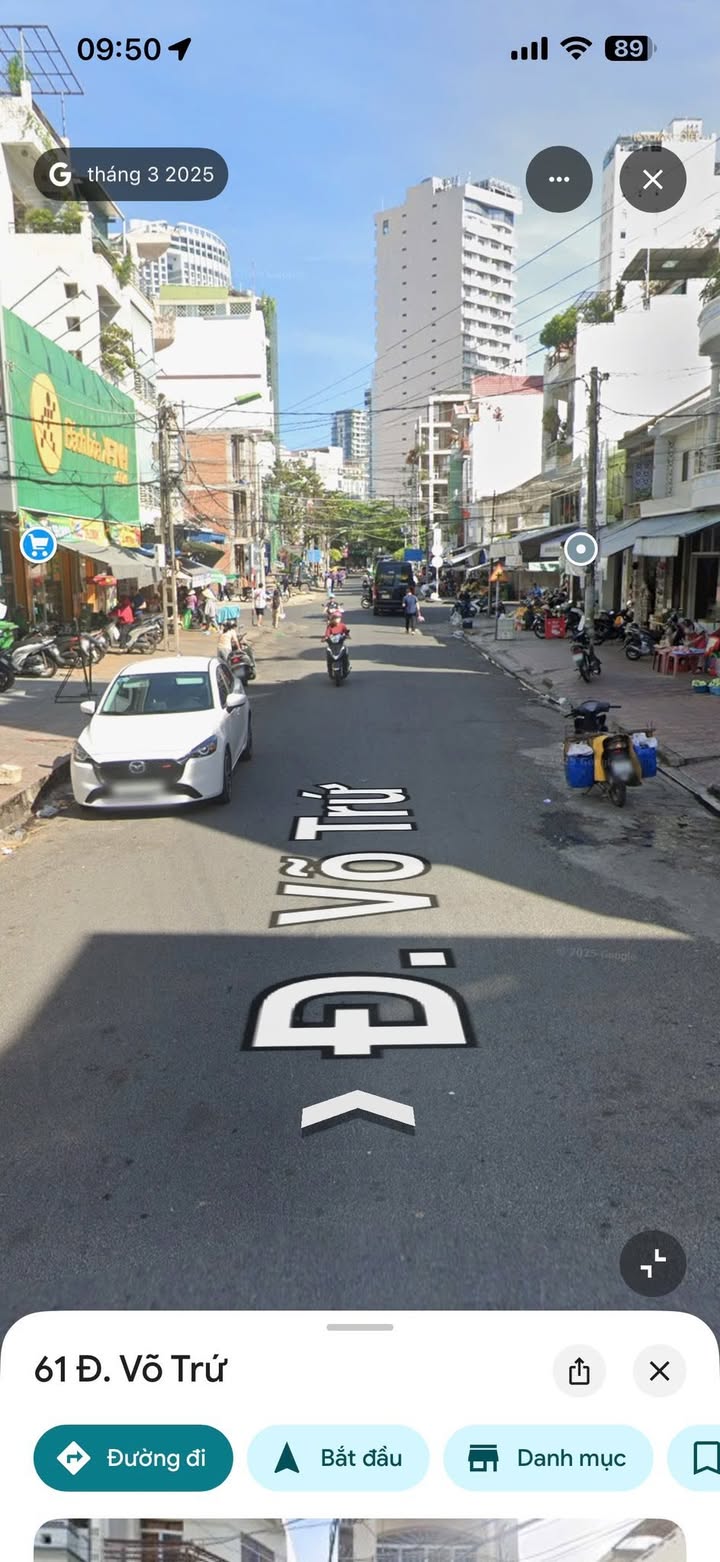 Đất mặt tiền Võ Trứ Nha Trang 137.8m² giá 21.5 tỷ - Chính chủ bán gấp!