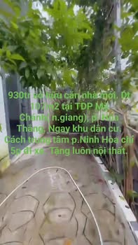 Nhà gác lửng tại Ninh Hòa 107m² giá 930 triệu - Dọn vào ở ngay!