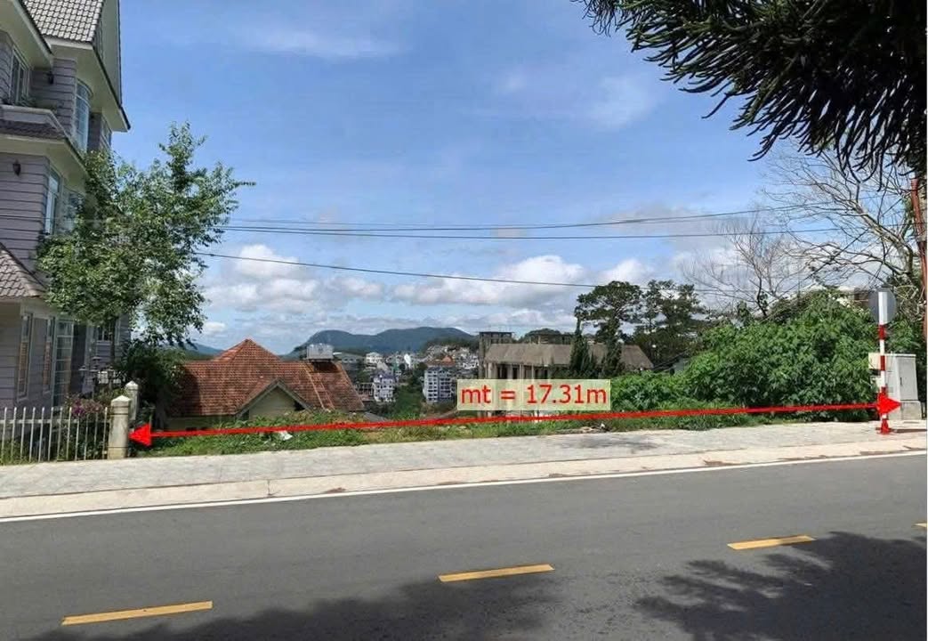 Đất 2 mặt tiền Khởi Nghĩa Bắc Sơn Đà Lạt 456.55m² - Vị trí độc tôn, giá tốt!