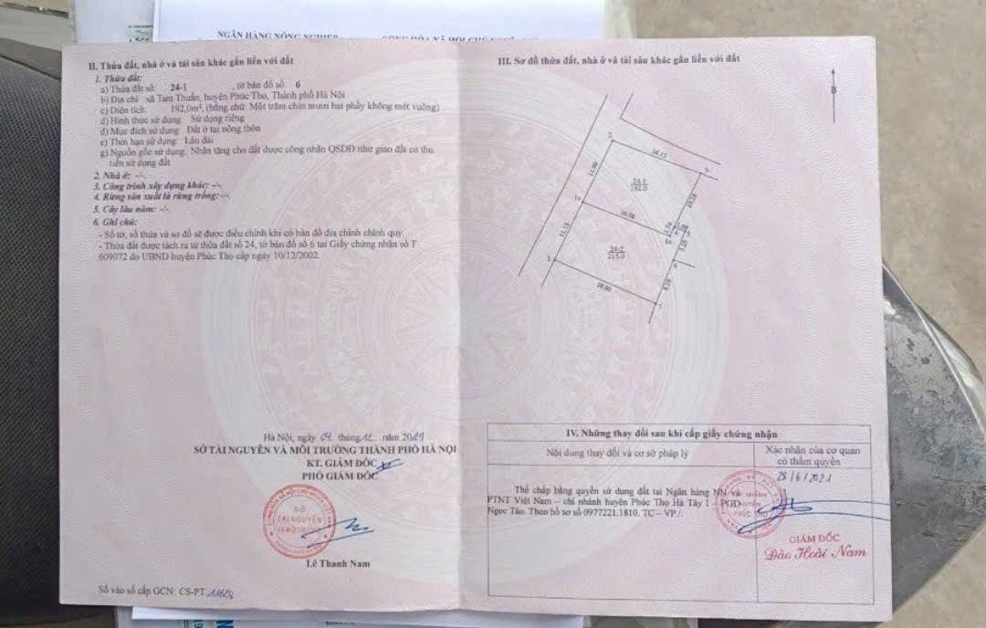 Căn hộ chung cư Tam Thuấn Phúc Thọ 192m² - Nở hậu, giá thỏa thuận hấp dẫn!