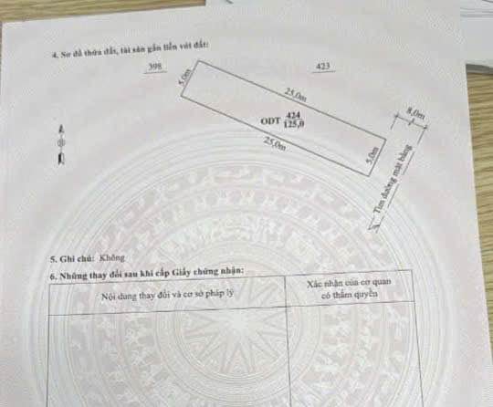 Đất nền trục chính Nguyễn Thị Định, Thanh Hóa 125m² - Hướng Đông, giá thỏa thuận!