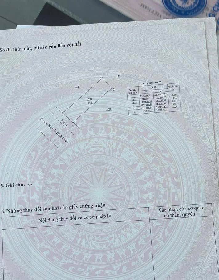 Đất mặt tiền đường Nguyễn Đình Chiểu, Ngũ Hành Sơn, Đà Nẵng - 195m², giá 15 tỷ - Cơ hội đầu tư không thể bỏ lỡ!