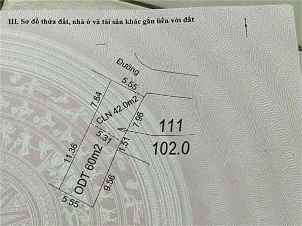 Đất thổ cư Hạ, Thị trấn Kép 102m² giá 600 triệu - Cần tiền gấp, bán nhanh!