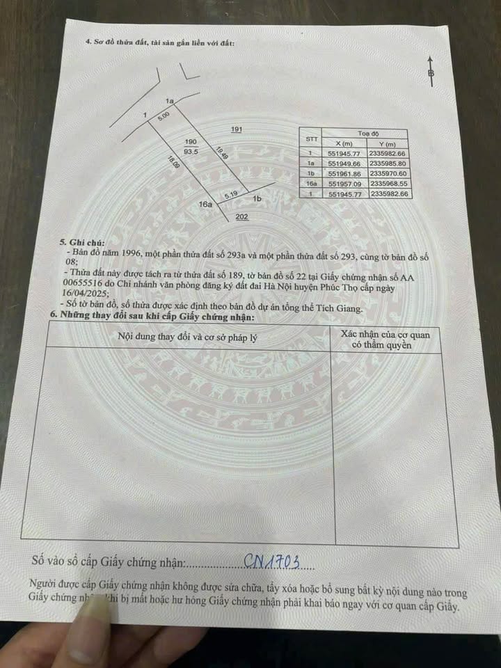 Đất thổ cư 93m² Trung Sơn Trầm giá chỉ 2 tỷ - Đầu tư sinh lời ngay!