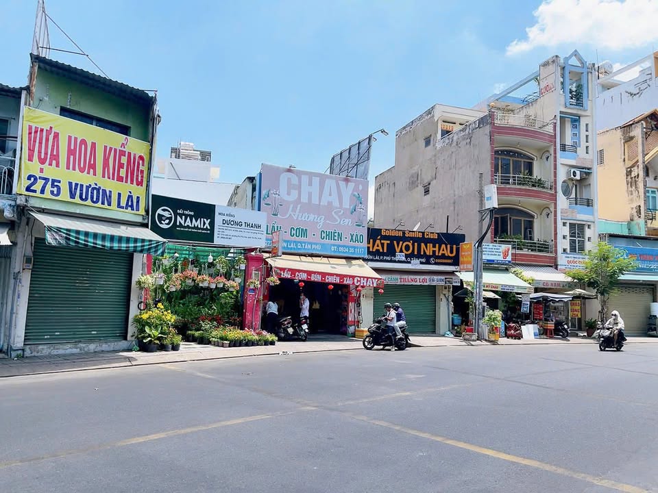 Bán gấp nhà mặt tiền Vườn Lài, Phú Thọ Hòa, Tân Phú 92.4m² - Đầu tư sinh lời ngay!