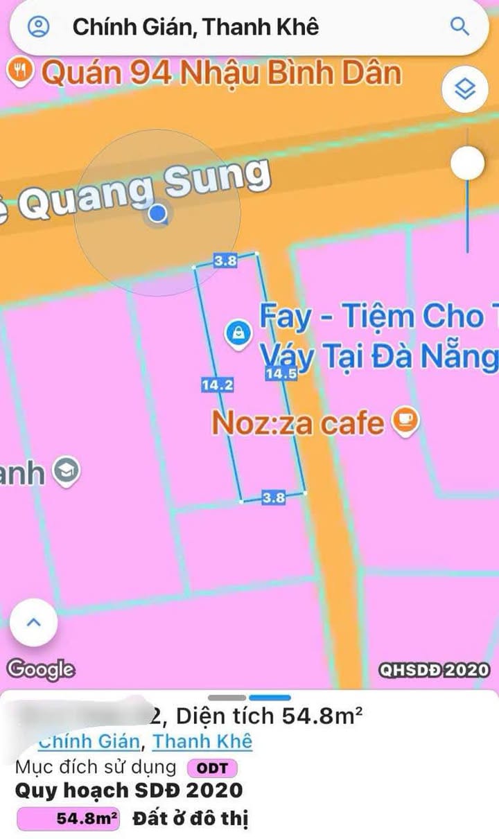 Nhà mặt phố Lê Quang Sung, Thanh Khê, Đà Nẵng - 54m² giá 6 tỷ - Cơ hội đầu tư sinh lời!