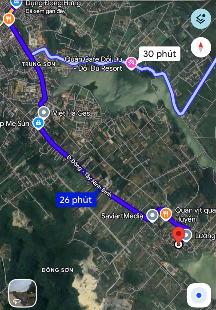 Đất thổ cư thôn 5 Đông Sơn 120m² - Gần chợ, tiện ích đầy đủ!