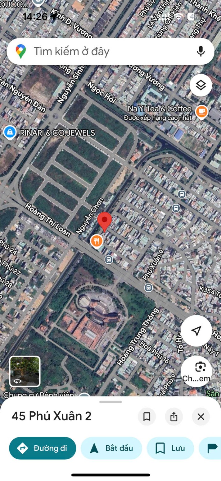 Căn hộ cho thuê tại 45 Phú Xuân 2, Đà Nẵng - An ninh 24/7, ban công thoáng mát