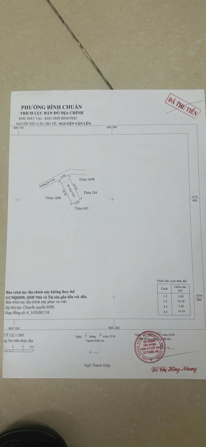 Nhà cấp 4 gác đúc Bình Chuẩn 72m² giá 2.7 tỷ - Ô tô vào tận nhà!