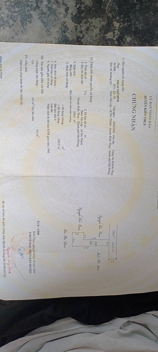 Đất nền Tân Lập, Dương Kinh 110m² giá 2.695 tỷ - Đầu tư sinh lời ngay!