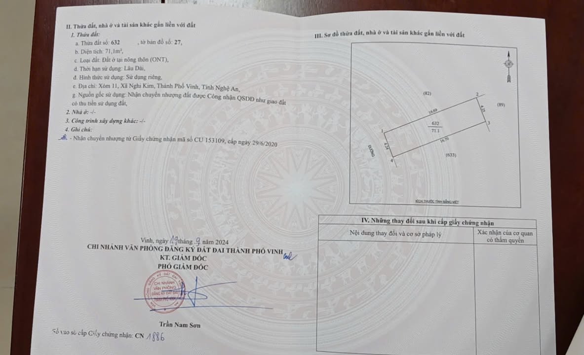 Đất Nền Nghi Kim, TP Vinh 72m² giá 1.7 tỷ - Vị trí sầm uất, tiện ích đa dạng!