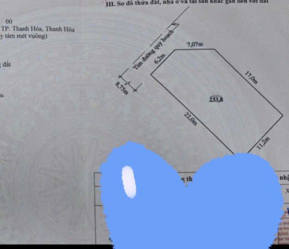 Đất nền phường Đông Hải, Hạc Thành 2122m² - Cơ hội đầu tư hấp dẫn!