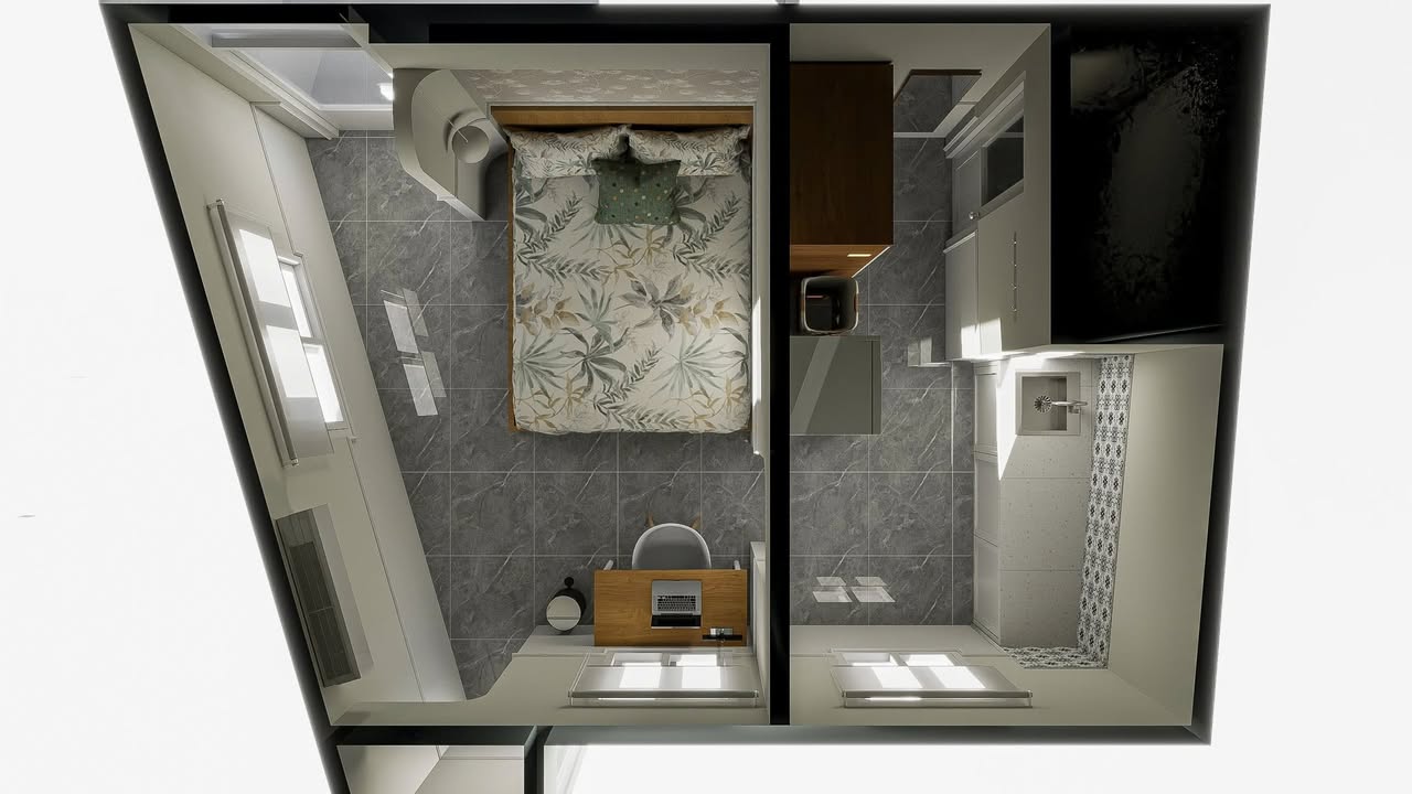 Căn hộ 1PN full nội thất tại Cộng Hoà, Tân Bình chỉ 6.5 triệu - Sẵn sàng vào ở ngay!