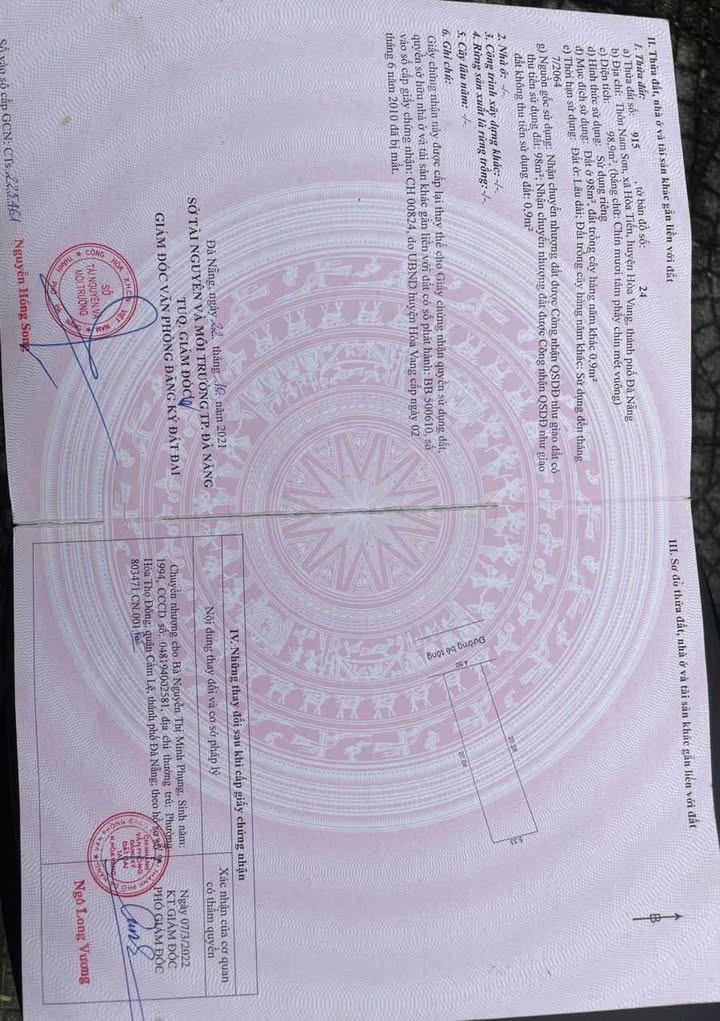 Đất nền thôn Nam Sơn, Hòa Tiến 92m² giá 1.27 tỷ - Đường ô tô thông thoáng!