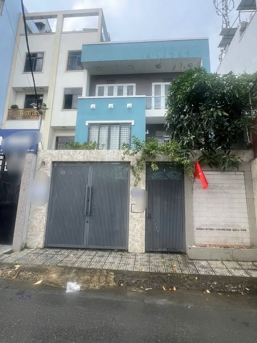 Nhà mặt tiền đường nhựa 10m Tân Hưng Thuận Q12 189.8m² giá 16.5 tỷ - Đầu tư sinh lời ngay!