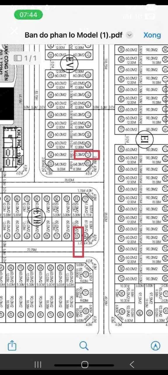Đất tái định cư Tây Bắc A3, phường 12, Vũng Tàu 60m² giá 790 triệu - Vị trí đẹp, pháp lý rõ ràng!