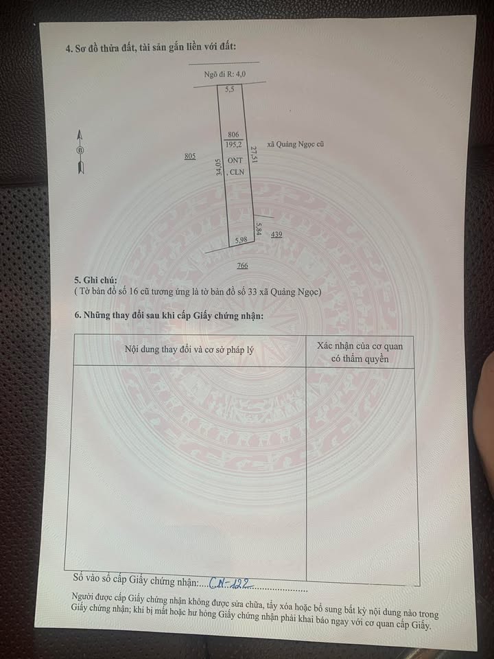 Đất nền Quảng Ngọc 200m² giá 400 triệu - Đầu tư sinh lời ngay!