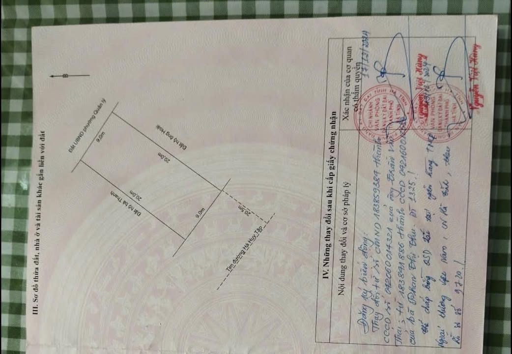 Đất mặt tiền đường Hà Huy Tập, Hà Tĩnh 180m² giá 10 tỷ - Cơ hội đầu tư tuyệt vời!