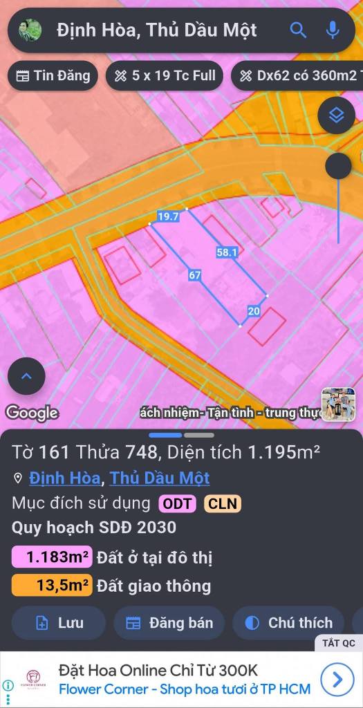 FrontHouse Định Hòa Thủ Dầu Một 1195m² giá 27.8 tỷ - Mặt tiền kinh doanh đắc địa!