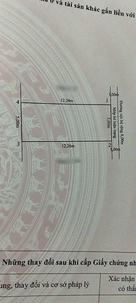 Đất nền Ngô Quyền, Hải Phòng 61m² giá 7.926 tỷ - Địa điểm lý tưởng đầu tư!