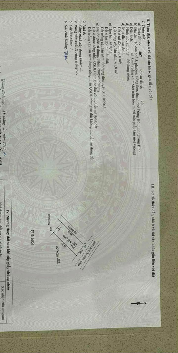 Đất Lô Góc 2 Mặt Tiền Ngô Thị Nhậm, Đồng Sơn 141m² - Tiềm năng đầu tư sinh lời!