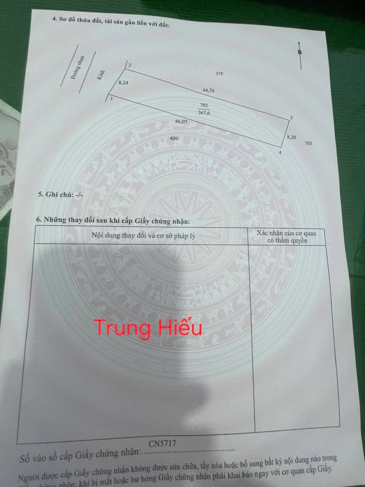 Đất nền thổ cư 367m² xã Trung Thành, Vĩnh Long - Giá chỉ 420 triệu thương lượng!