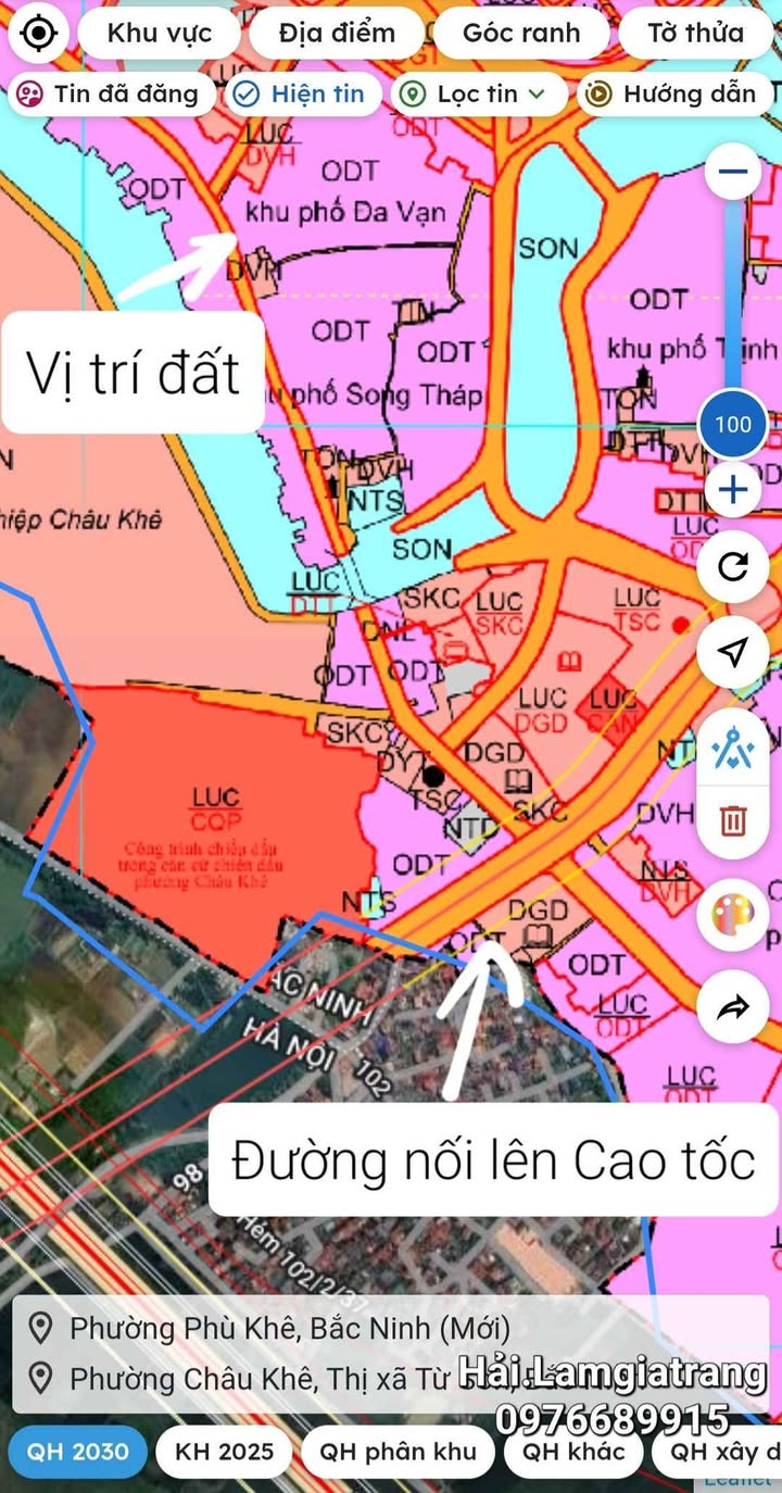 Đất nền Châu Khê, Từ Sơn 80m² giá 2 tỷ - Ô tô vào tận nơi!