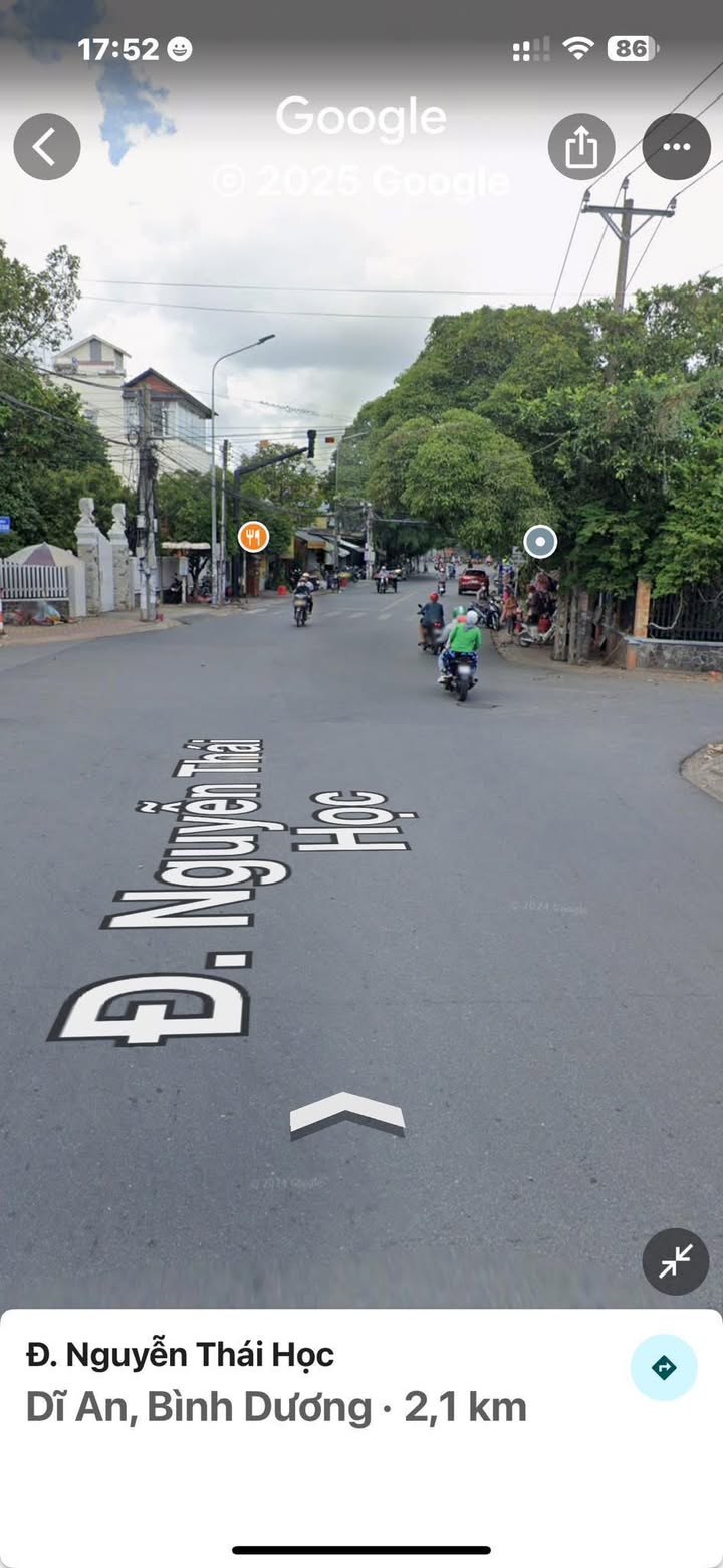 Đất nền Nguyễn Thái Học Dĩ An 210,5m² giá thỏa thuận - Cơ hội đầu tư tuyệt vời!