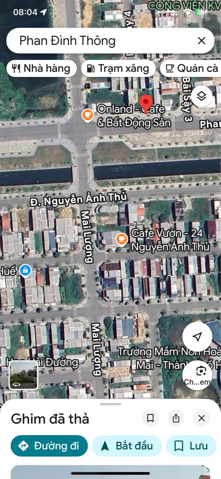 Cho thuê mặt tiền 200m² Phan Đình Thông, Hương An - TP Huế - Vị trí đắc địa cho kinh doanh!