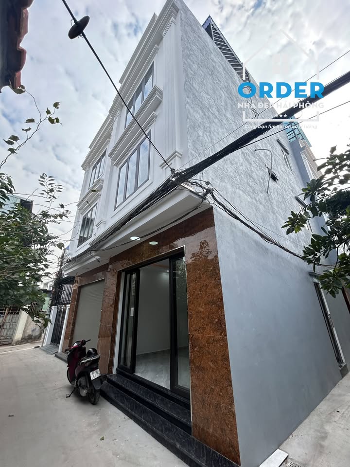 Nhà mặt ngõ Phủ Thượng Đoạn, Hải Phòng 45.8m² giá 3.38 tỷ - Căn góc thoáng mát, tiện ích đầy đủ!