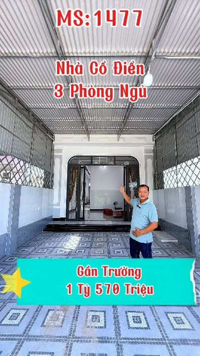 Nhà mới xây tại Ninh Thạnh, Tây Ninh 160m² - Sát trường cấp 2, hướng Đông!
