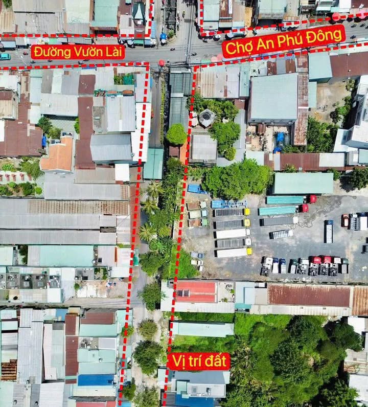 Đất nền hẻm 19 Vườn Lài, An Phú Đông, 85m² giá 5.7 tỷ - Pháp lý rõ ràng, xây dựng tự do!