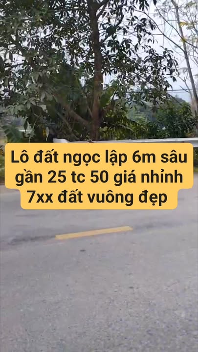 Đất nền mặt đường QL70B, Yên Lập 122,5m² - Vị trí kinh doanh đắc địa