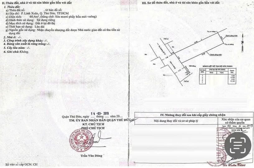 Đất đường Nguyễn Tri Phương, Thủ Đức 60.4m² giá 3 tỷ - Hẻm nhựa xe hơi thuận tiện!